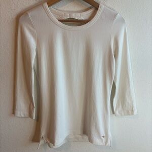 Kate Spade Classic 3/4 Sleeve Top With Open Back and Bow Size XS